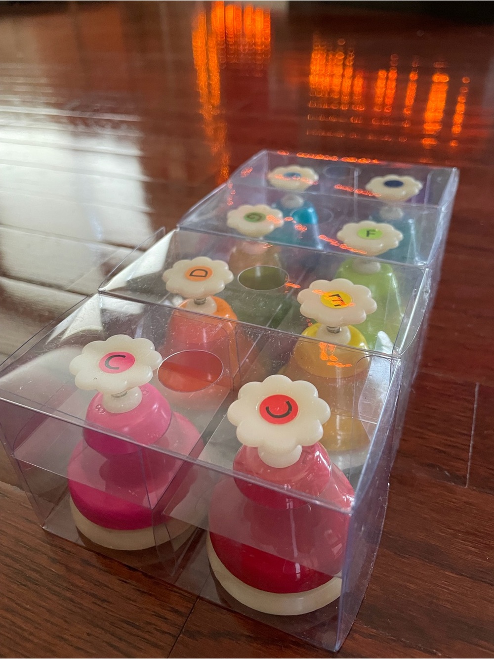 Children’s Rainbow Musical desk Bell set